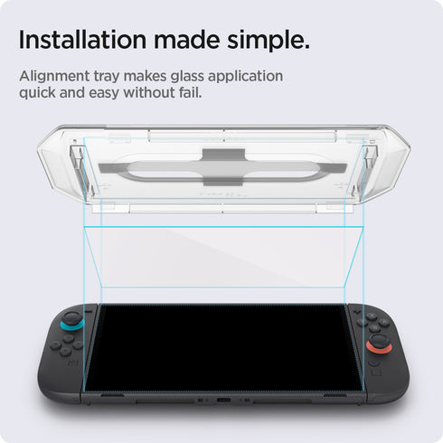 Spigen Nintendo Switch 2 螢幕保護貼 GLAS.tR EZ Fit